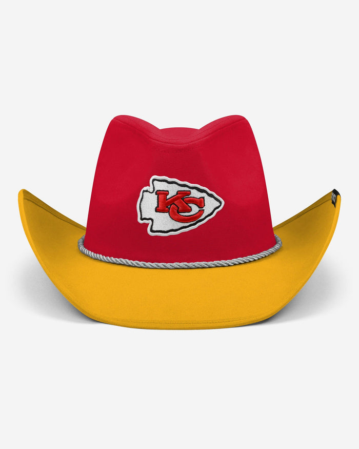 Kansas City Chiefs Two Tone Cowboy Hat FOCO - FOCO.com