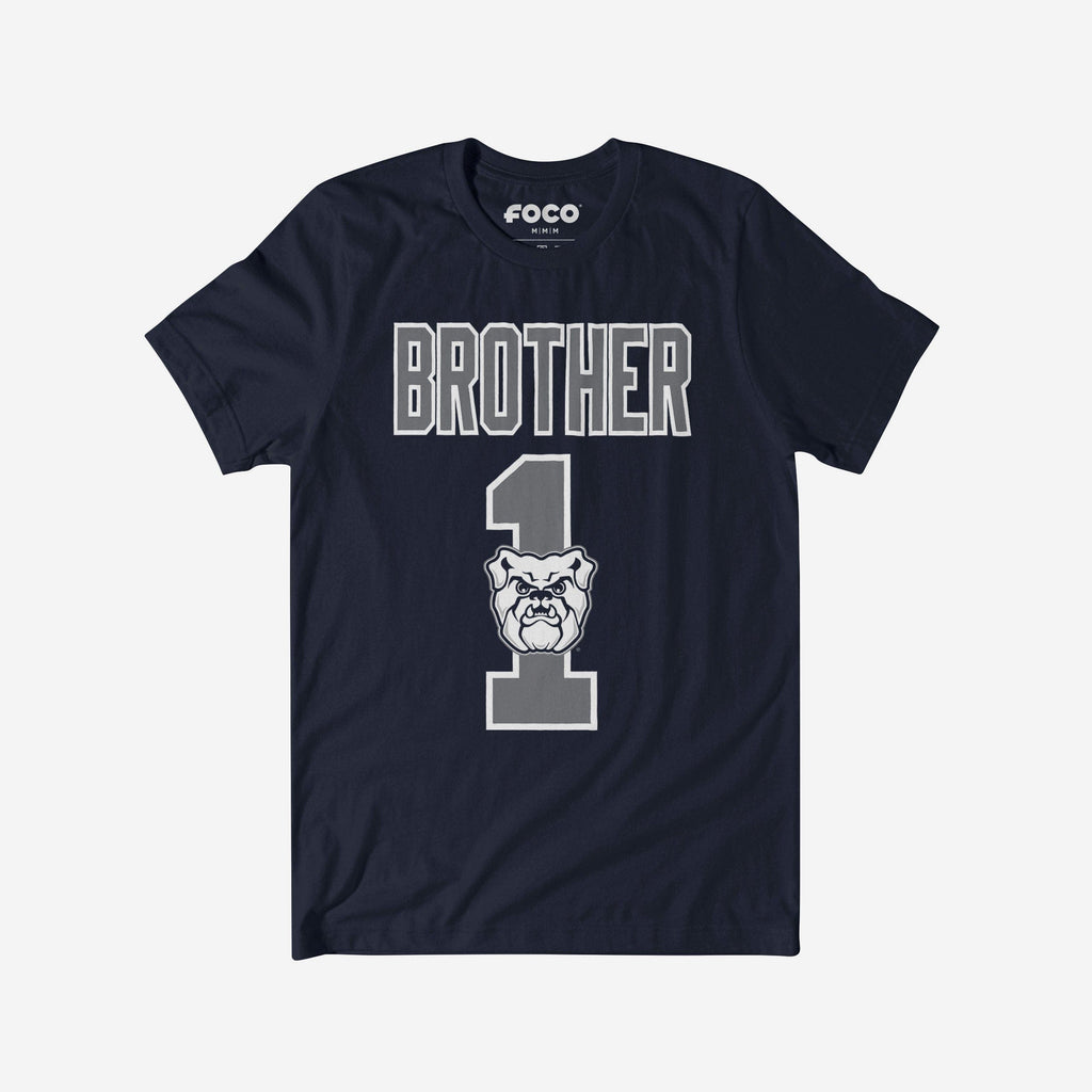 Butler Bulldogs Number 1 Bro T-Shirt FOCO S - FOCO.com