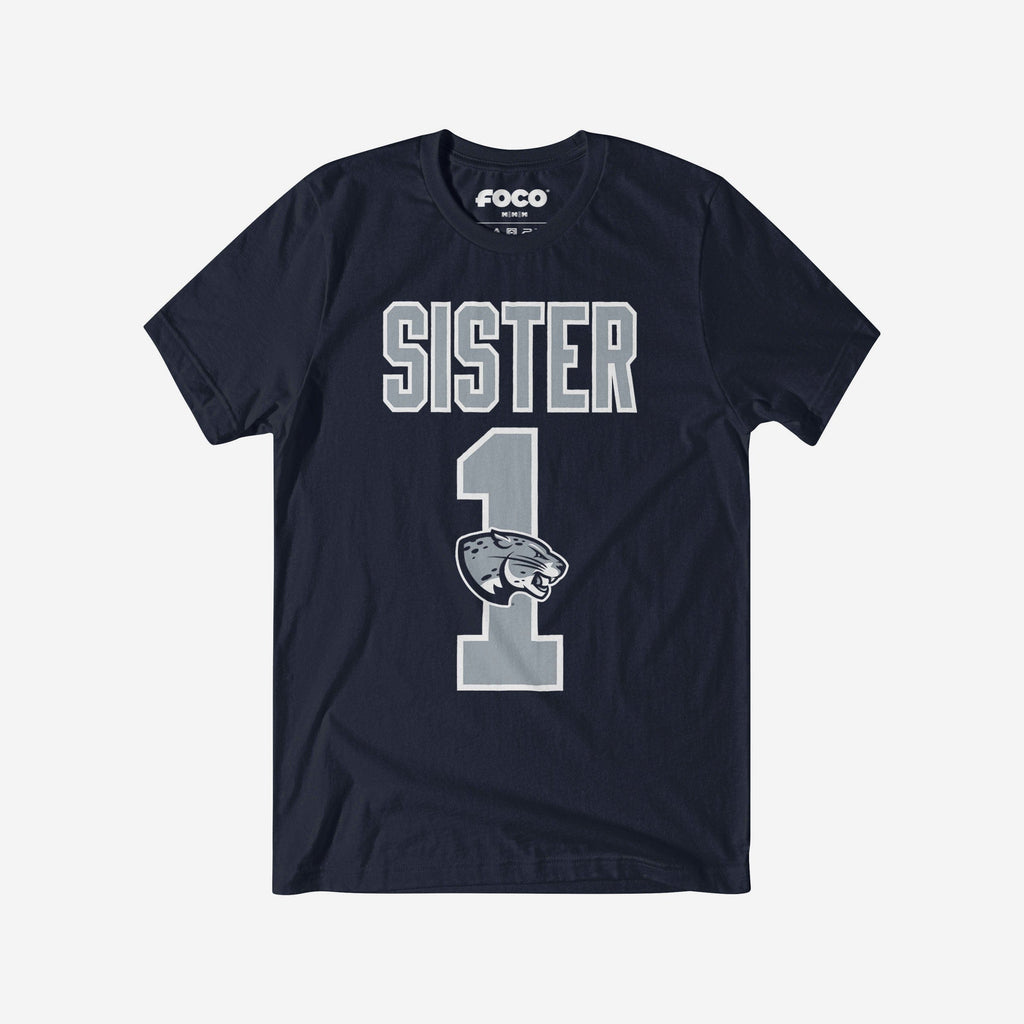 Augusta Jaguars Number 1 Sister T-Shirt FOCO S - FOCO.com
