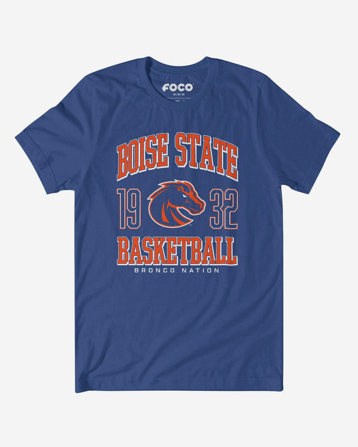 Boise State Broncos Basketball T-Shirt FOCO S - FOCO.com