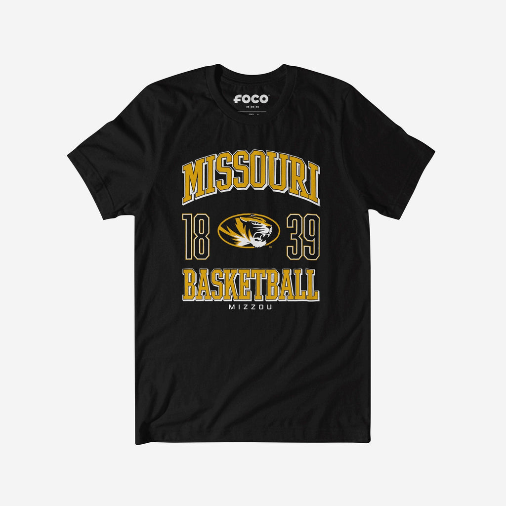 Missouri Tigers Basketball T-Shirt FOCO S - FOCO.com