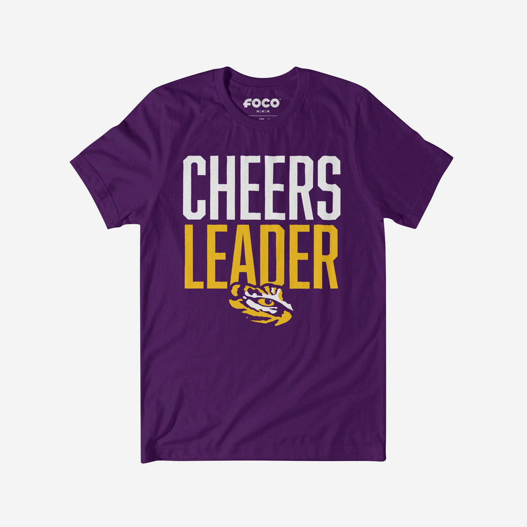 LSU Tigers Cheers Leader T-Shirt FOCO S - FOCO.com
