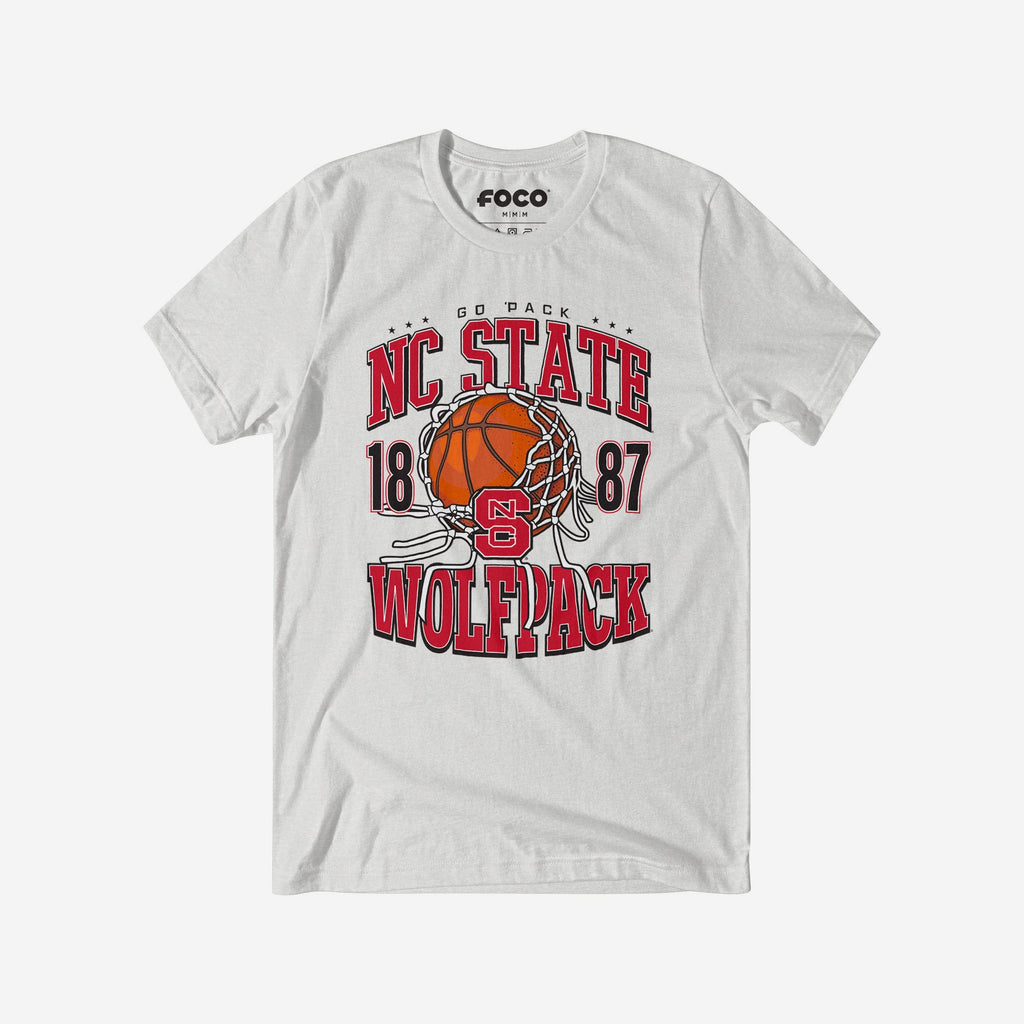 NC State Wolfpack Cut The Net T-Shirt FOCO S - FOCO.com
