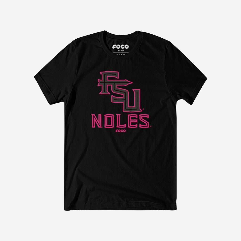Florida State Seminoles Highlight Reel T-Shirt FOCO Black/Neon Pink S - FOCO.com