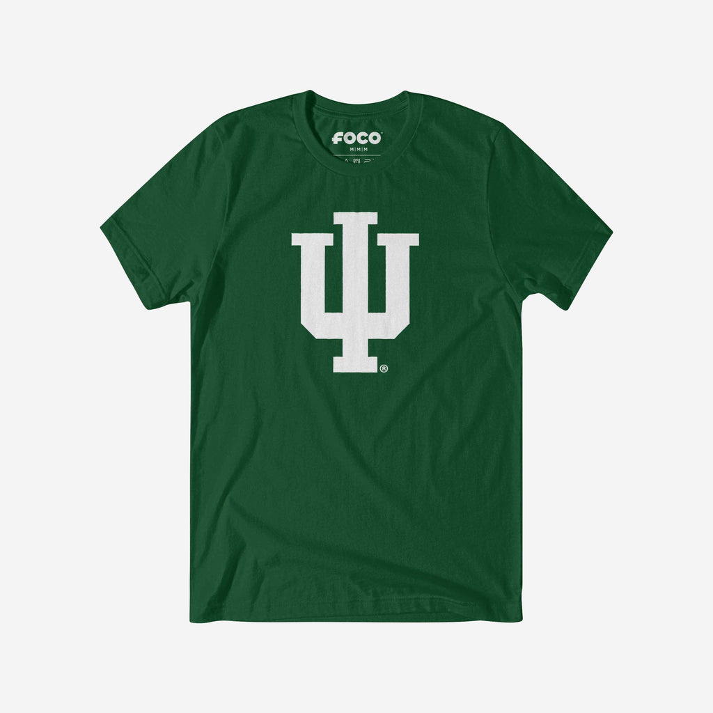 Indiana Hoosiers White Logo T-Shirt FOCO S - FOCO.com