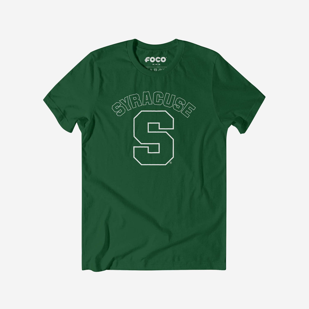 Syracuse Orange White Logo T-Shirt FOCO S - FOCO.com