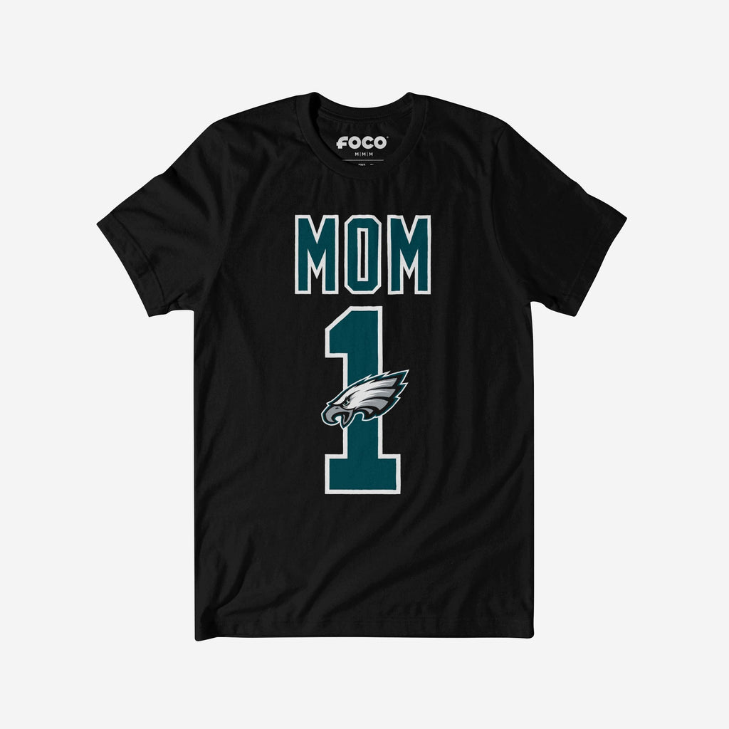 Philadelphia Eagles Number 1 Mom T-Shirt FOCO S - FOCO.com