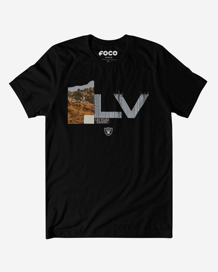 Las Vegas Raiders 2025 NFL Draft Cluster T-Shirt FOCO S - FOCO.com