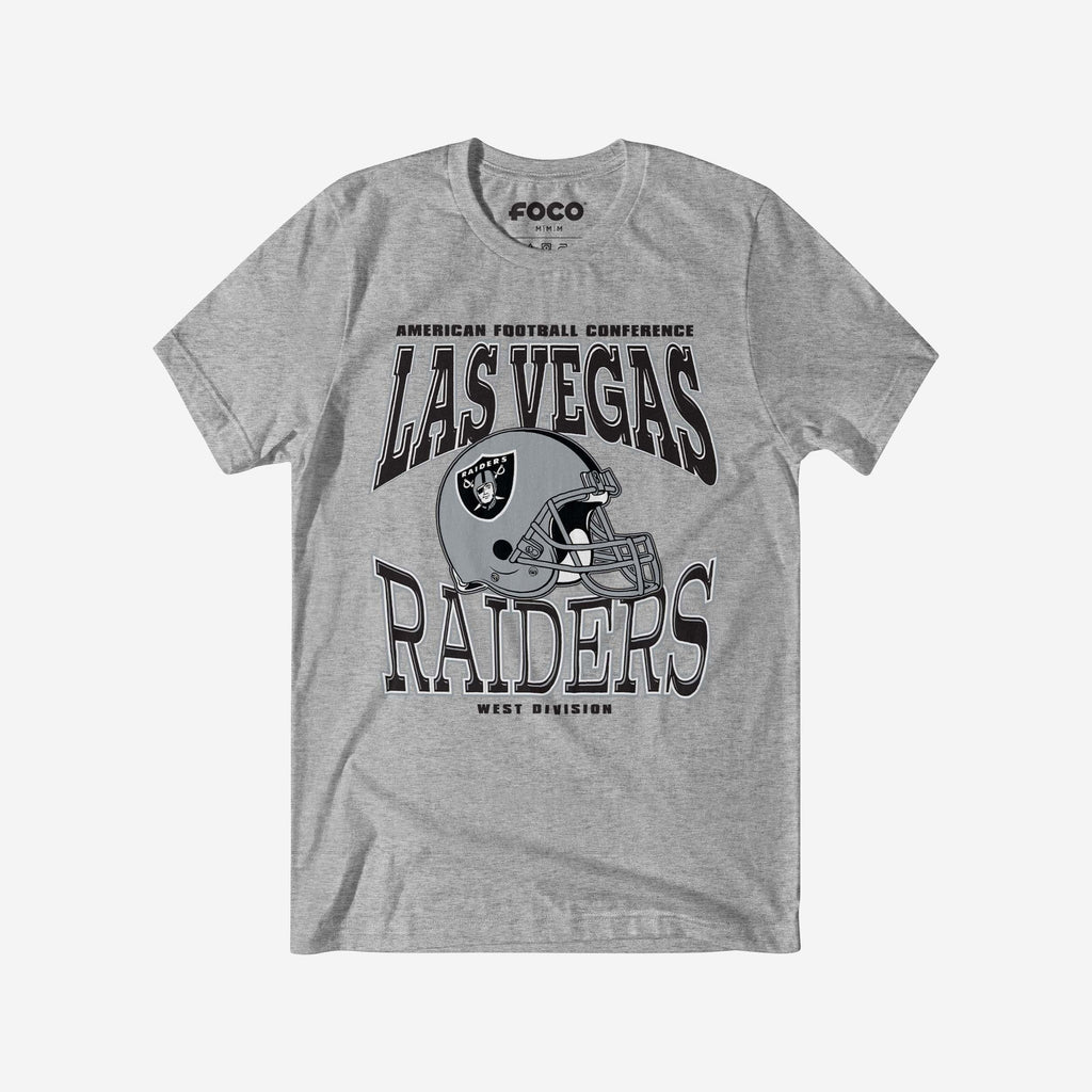 Las Vegas Raiders Classic Team Helmet T-Shirt FOCO S - FOCO.com