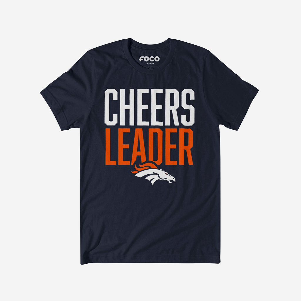Denver Broncos Cheers Leader T-Shirt FOCO S - FOCO.com