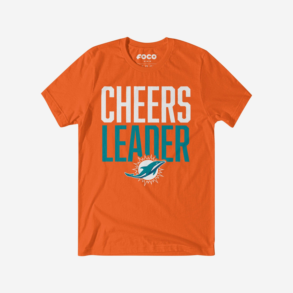 Miami Dolphins Cheers Leader T-Shirt FOCO S - FOCO.com