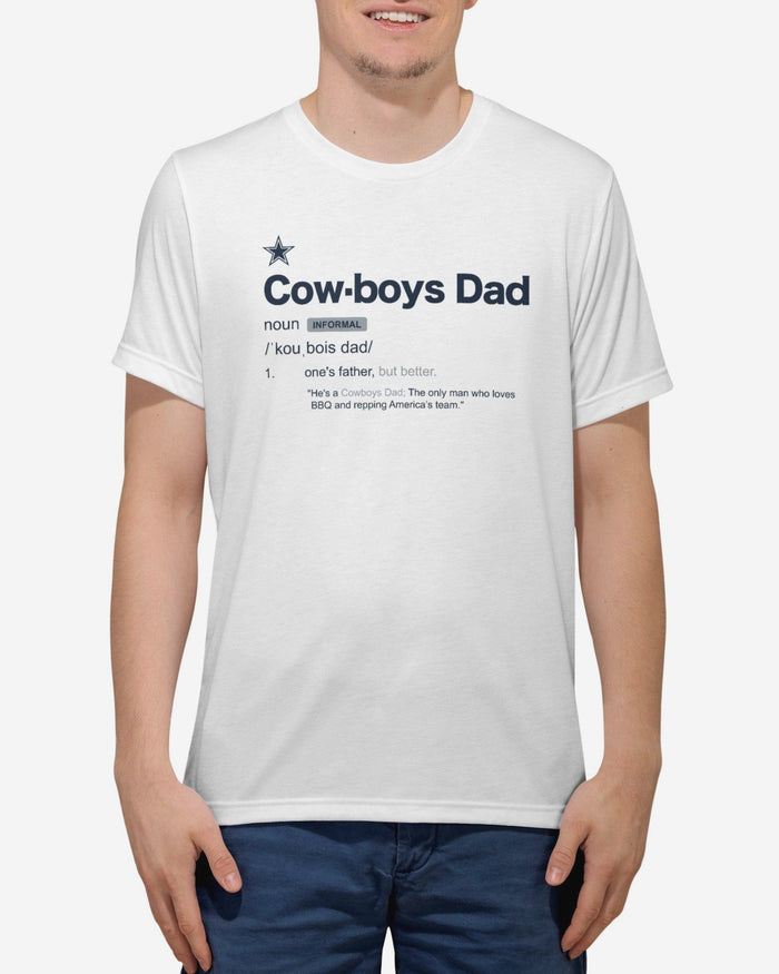 Dallas Cowboys Dad Definition T-Shirt FOCO S - FOCO.com