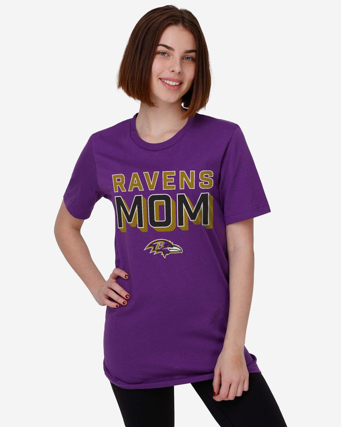 Baltimore Ravens Team Mom T-Shirt FOCO - FOCO.com