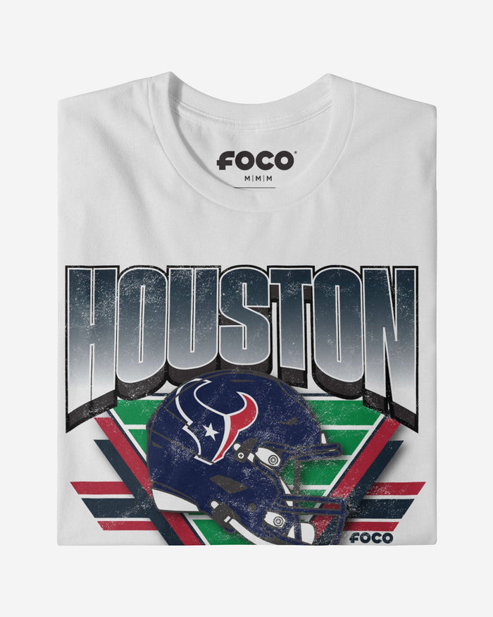 Houston Texans Triangle Vintage T-Shirt FOCO - FOCO.com