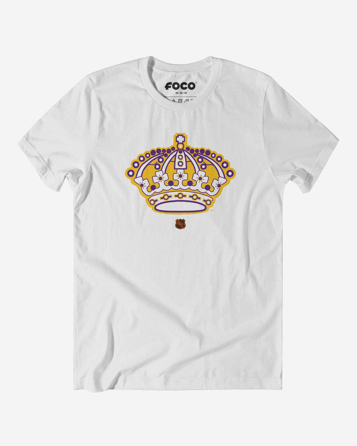 Los Angeles Kings 1967 Retro Logo T-Shirt FOCO White S - FOCO.com