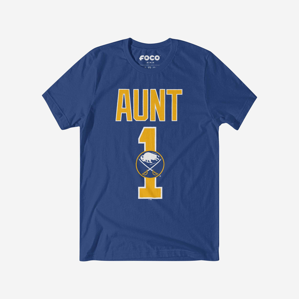 Buffalo Sabres Number 1 Aunt T-Shirt FOCO S - FOCO.com