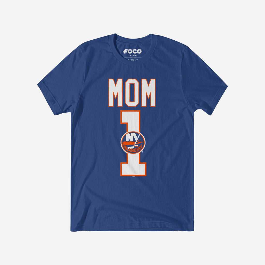 New York Islanders Number 1 Mom T-Shirt FOCO S - FOCO.com