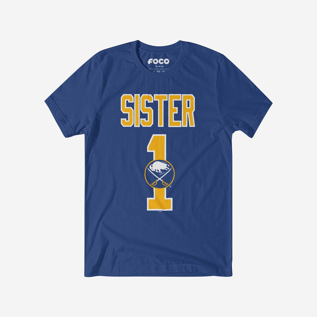 Buffalo Sabres Number 1 Sister T-Shirt FOCO S - FOCO.com