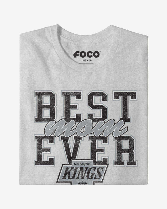 Los Angeles Kings Best Mom Ever Stacked T-Shirt FOCO - FOCO.com