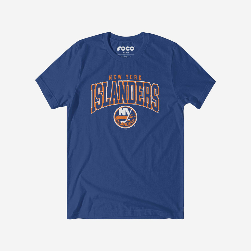New York Islanders Classic Logo T-Shirt FOCO True Royal S - FOCO.com