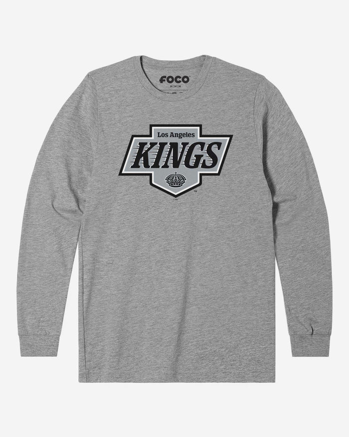 Los Angeles Kings Primary Logo Long Sleeve T-Shirt FOCO - FOCO.com