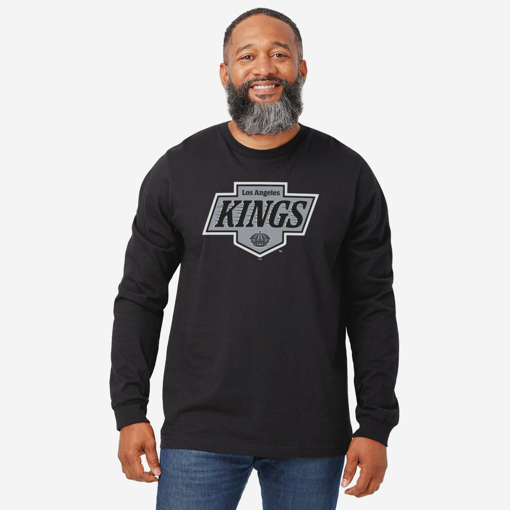 Los Angeles Kings Primary Logo Long Sleeve T-Shirt FOCO Black S - FOCO.com