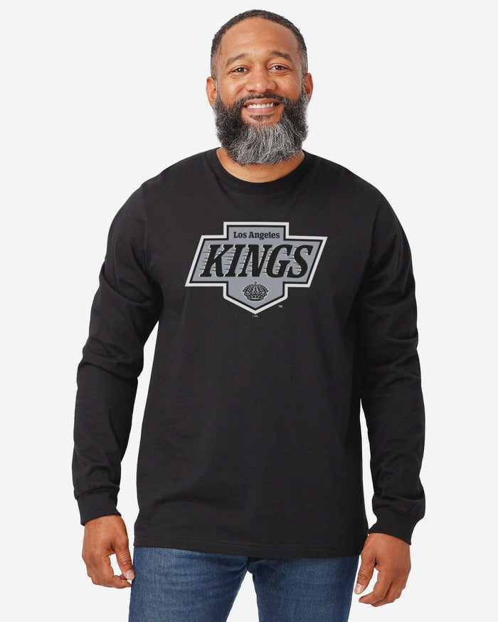 Los Angeles Kings Primary Logo Long Sleeve T-Shirt FOCO Black S - FOCO.com