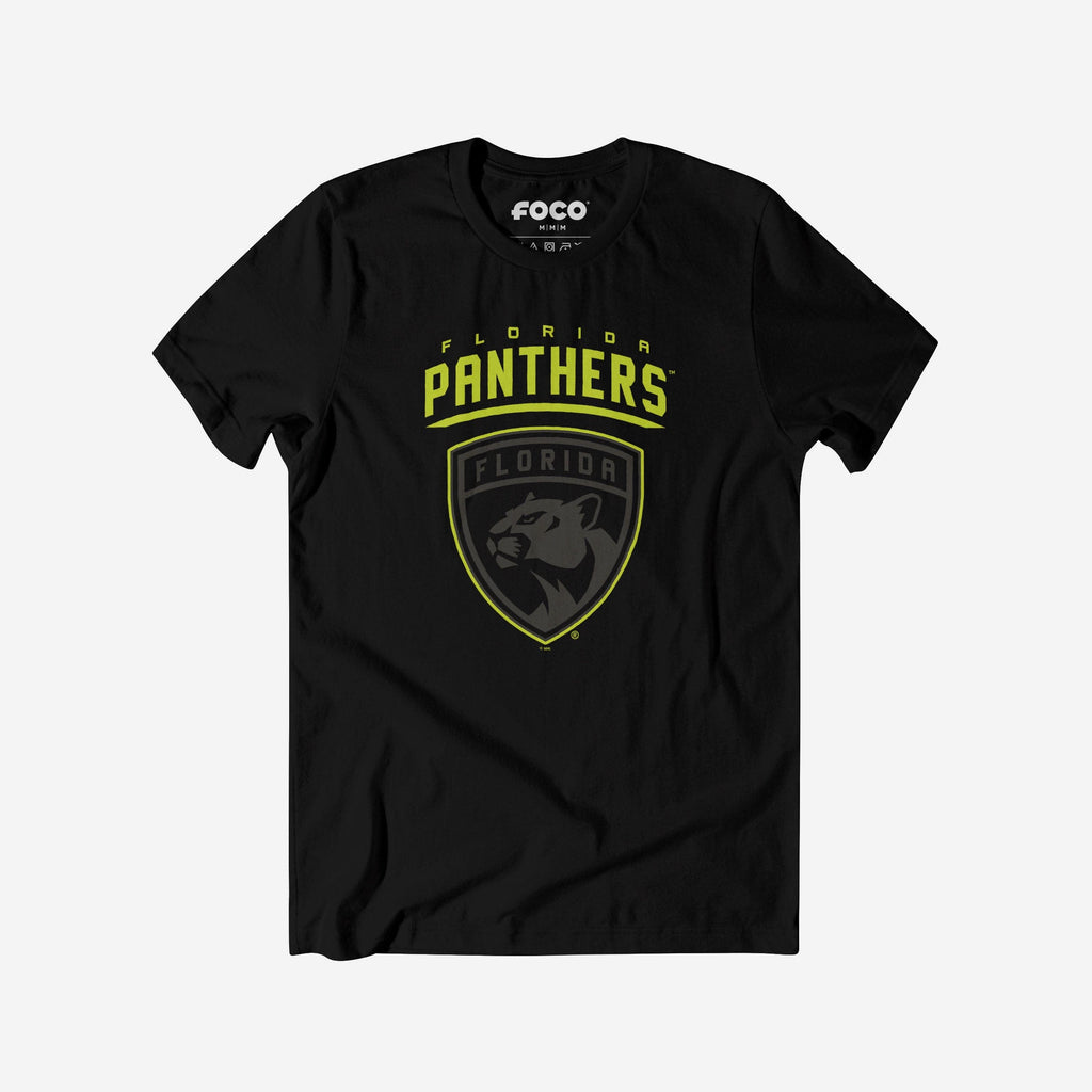 Florida Panthers Highlight Reel T-Shirt FOCO Black/Volt S - FOCO.com