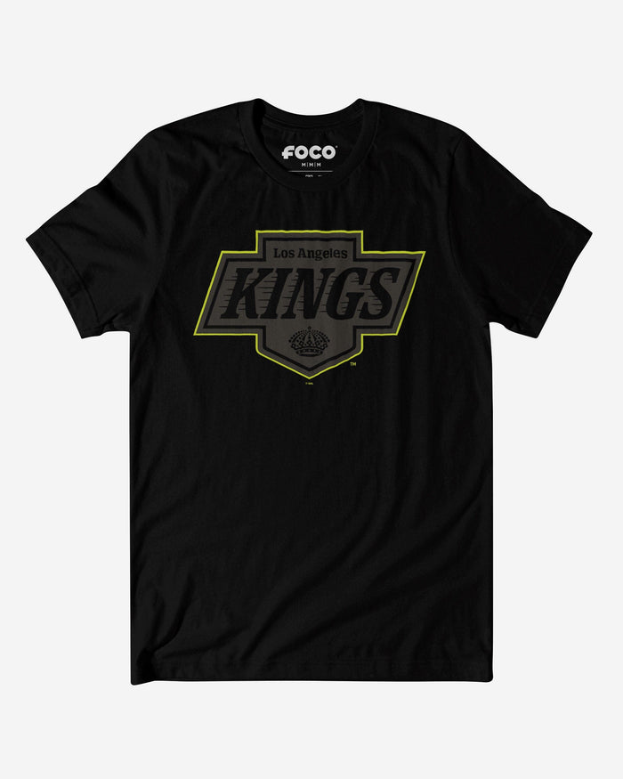 Los Angeles Kings Highlight Reel T-Shirt FOCO Black/Volt S - FOCO.com