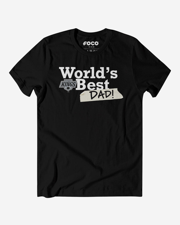 Los Angeles Kings World's Best Dad T-Shirt FOCO S - FOCO.com