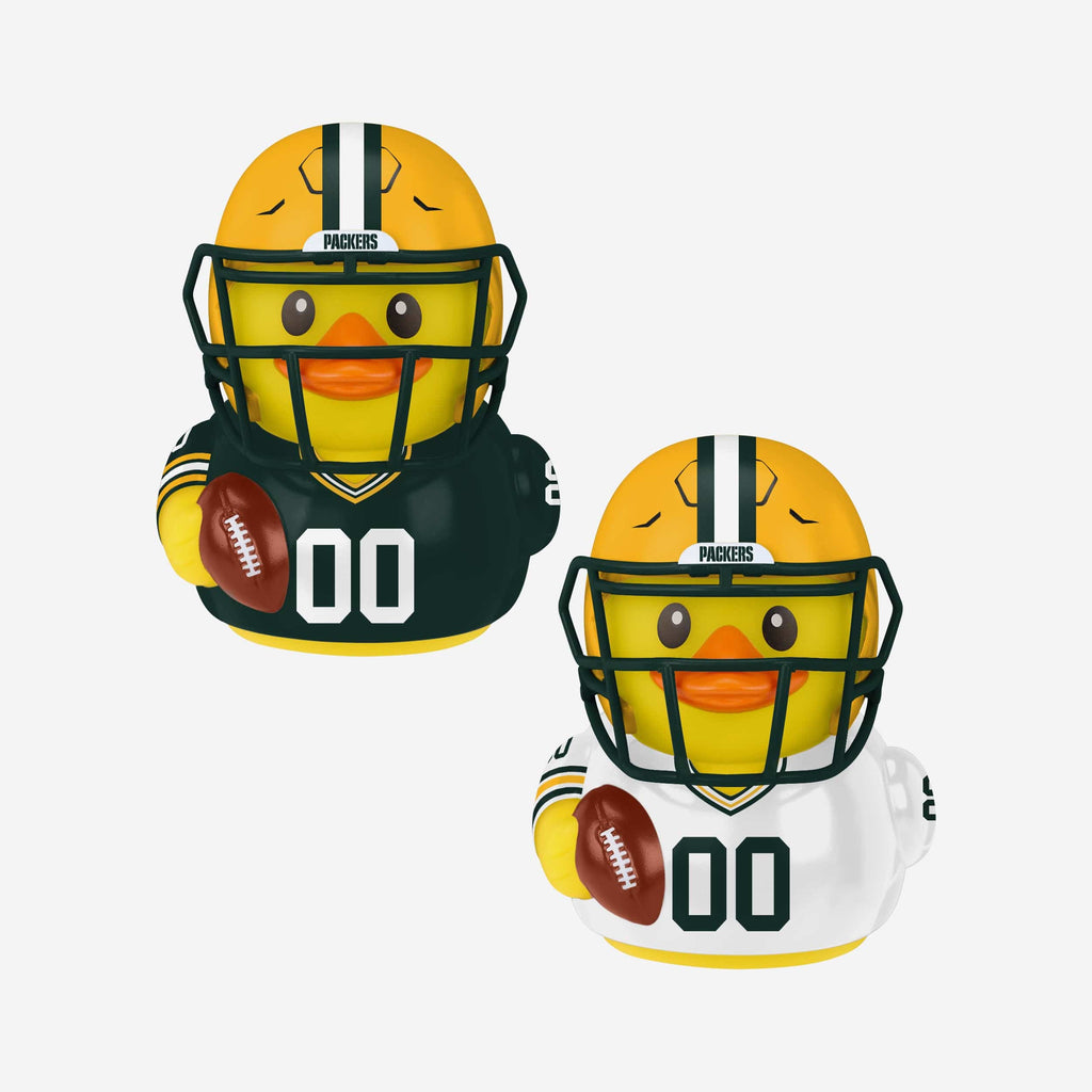 Green Bay Packers 2 Pack Vinyl Ducks FOCO - FOCO.com