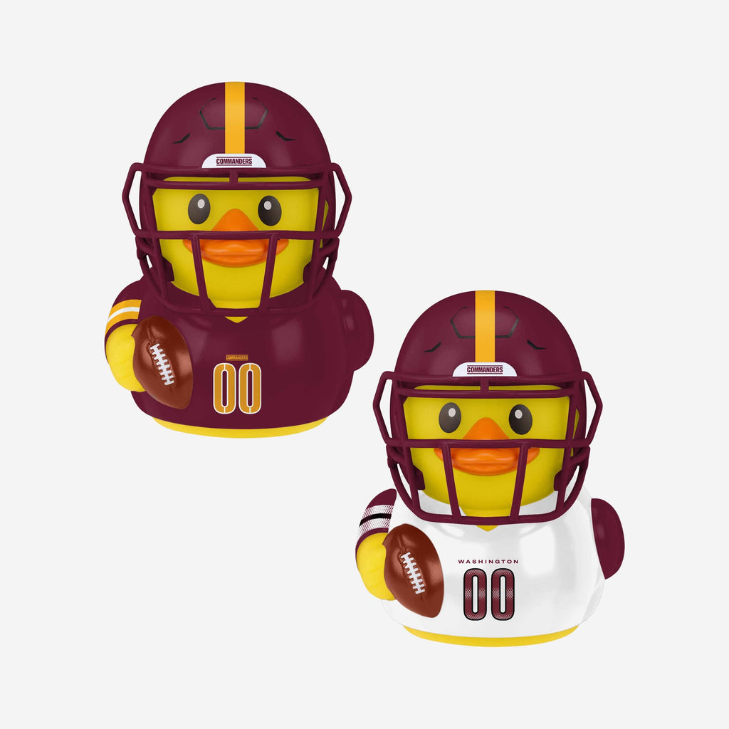 Washington Commanders 2 Pack Vinyl Ducks FOCO - FOCO.com