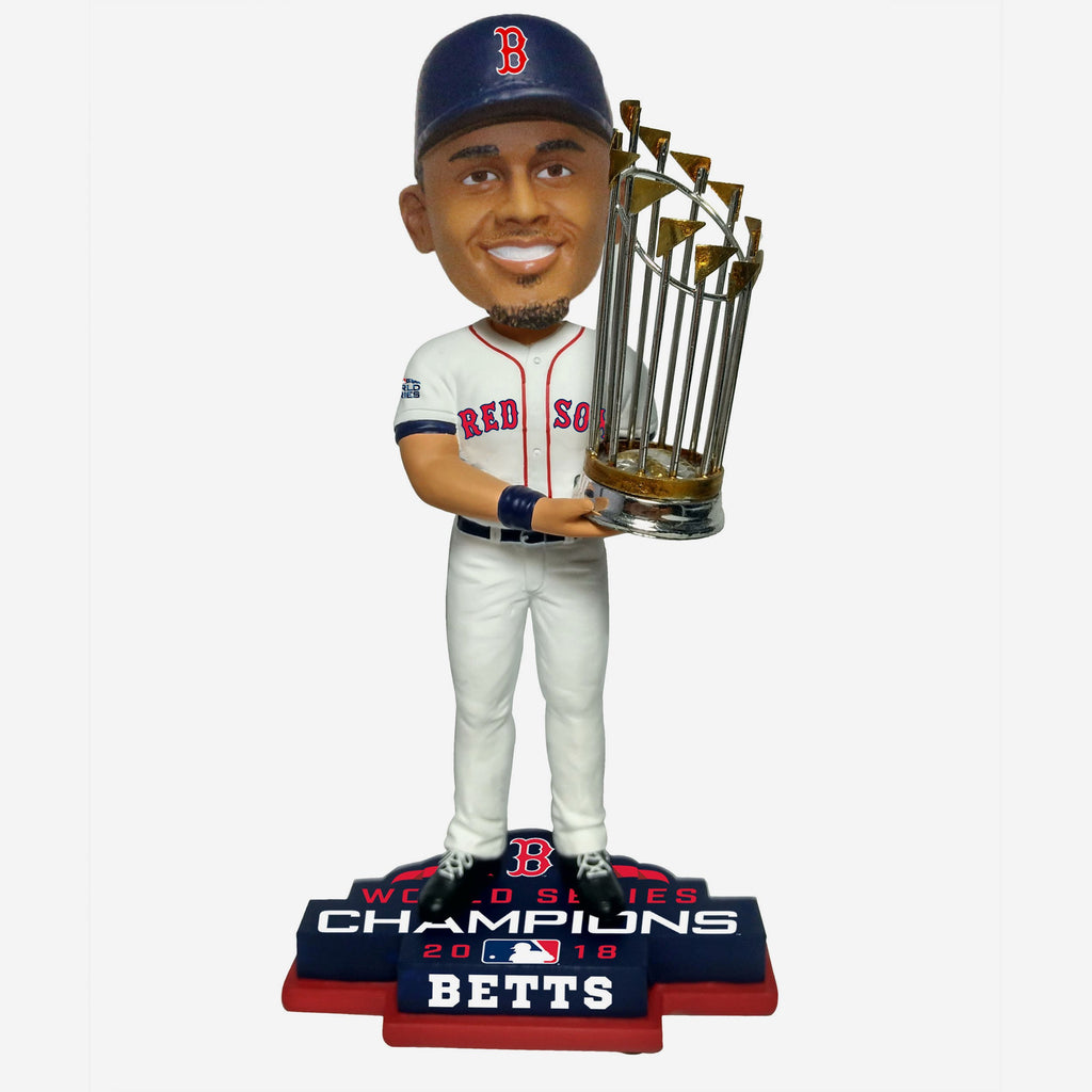 Mookie Betts Boston Red Sox 2018 World Series Champions Bobblehead FOCO - FOCO.com