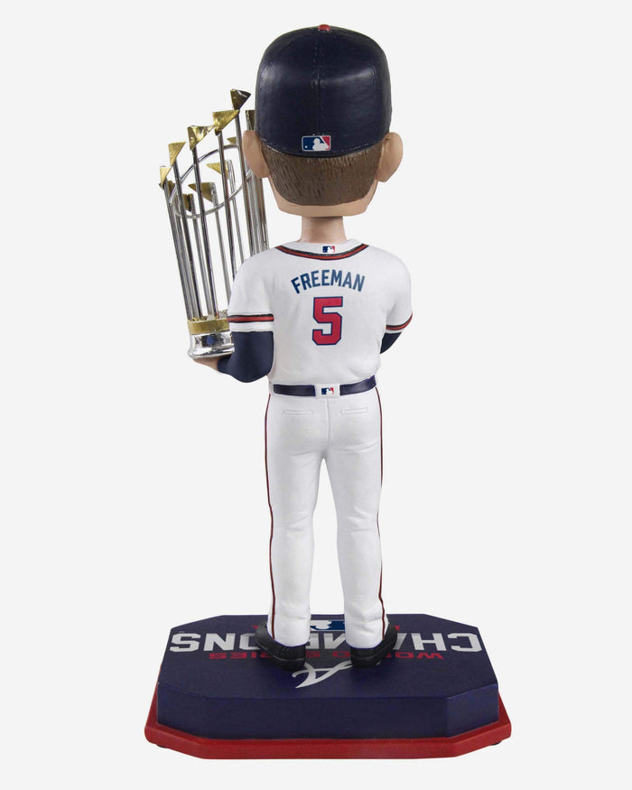 Freddie Freeman Atlanta Braves 2021 World Series Champions Bobblehead FOCO - FOCO.com
