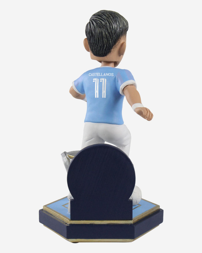 Valentin Castellanos New York City FC 2021 MLS Cup Champions Bobblehead FOCO - FOCO.com