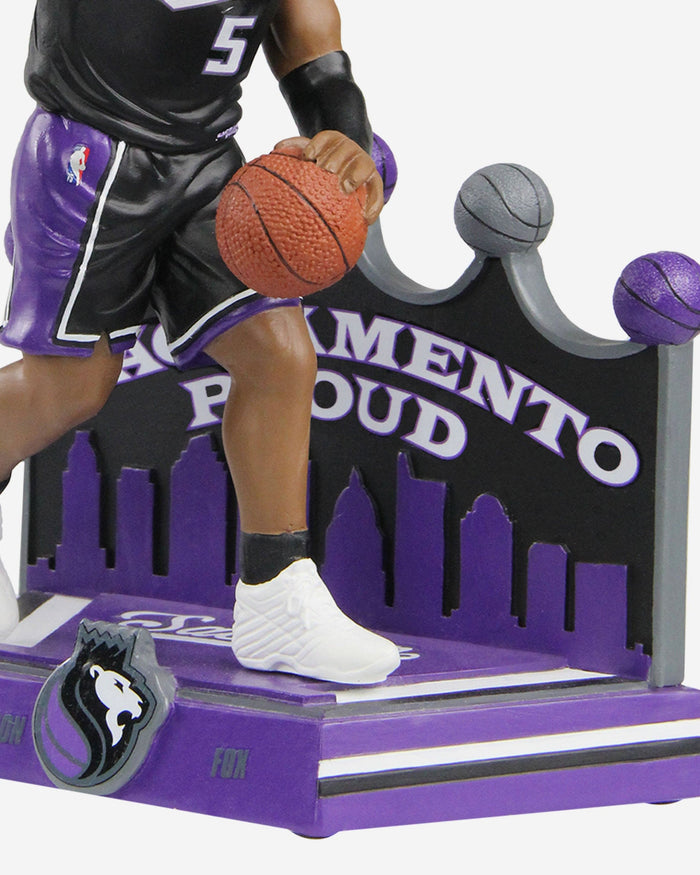 De'Aaron Fox Sacramento Kings 2022 City Jersey Bobblehead FOCO - FOCO.com
