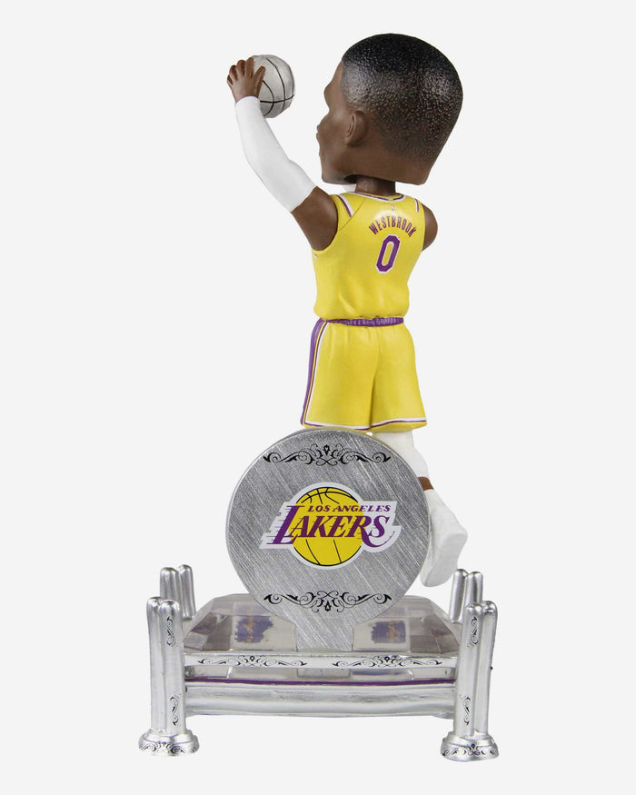 Russel Westbrook Los Angeles Lakers 75th Anniversary Bobblehead FOCO - FOCO.com