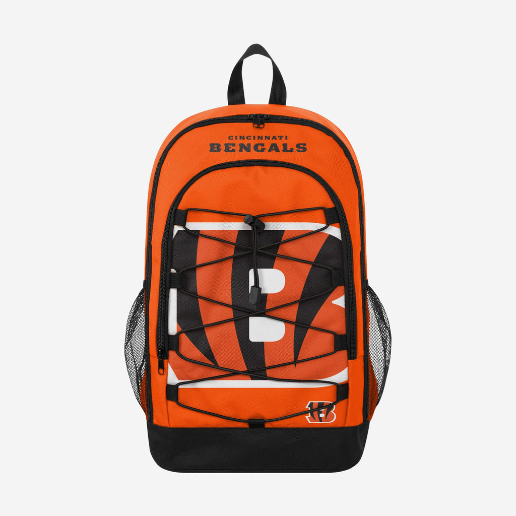 Cincinnati Bengals Big Logo Bungee Backpack FOCO - FOCO.com
