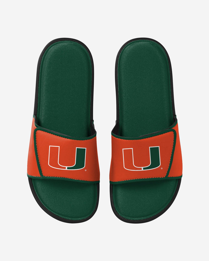 Miami Hurricanes Foam Sport Slide FOCO S - FOCO.com