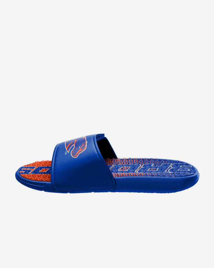 Boise State Broncos Gradient Wordmark Gel Slide FOCO - FOCO.com