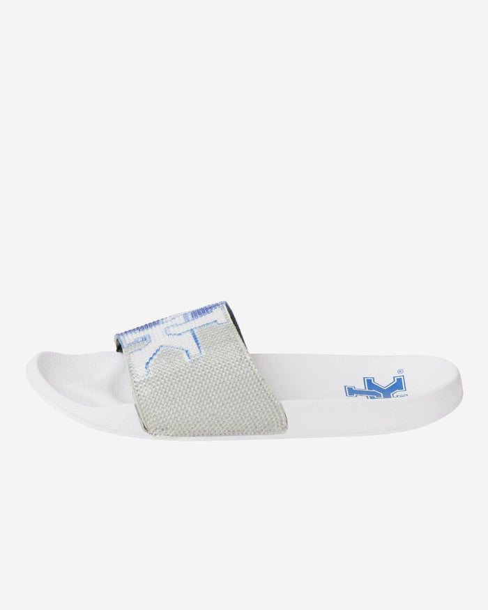 Kentucky Wildcats Womens Big Logo Shimmer Slide FOCO - FOCO.com