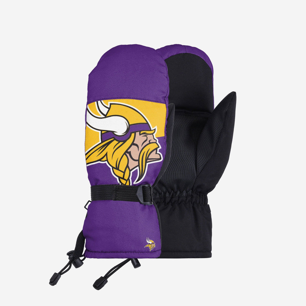 Minnesota Vikings Frozen Tundra Insulated Mittens FOCO S/M - FOCO.com