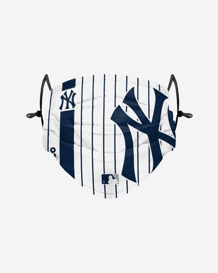 New York Yankees On-Field Adjustable Pinstripe Face Cover FOCO - FOCO.com