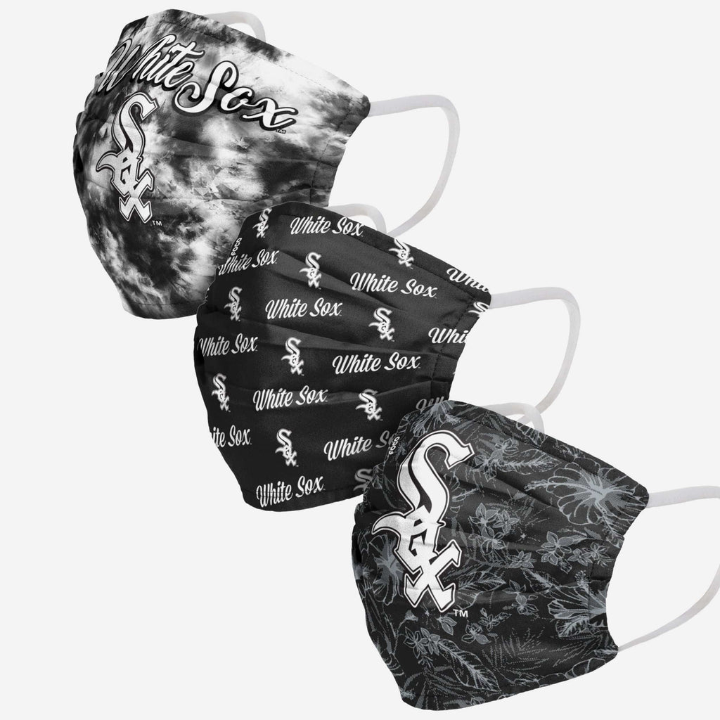 Chicago White Sox Womens Matchday 3 Pack Face Cover FOCO - FOCO.com