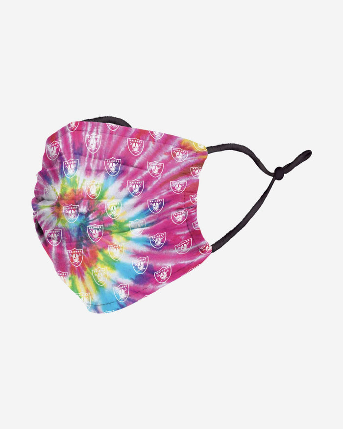 Las Vegas Raiders Pastel Tie-Dye Adjustable Face Cover FOCO - FOCO.com