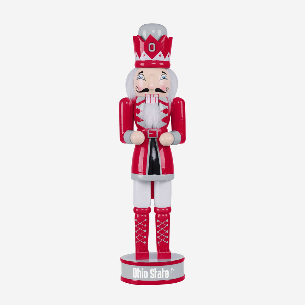 Ohio State Buckeyes Team Spirit Nutcracker FOCO - FOCO.com