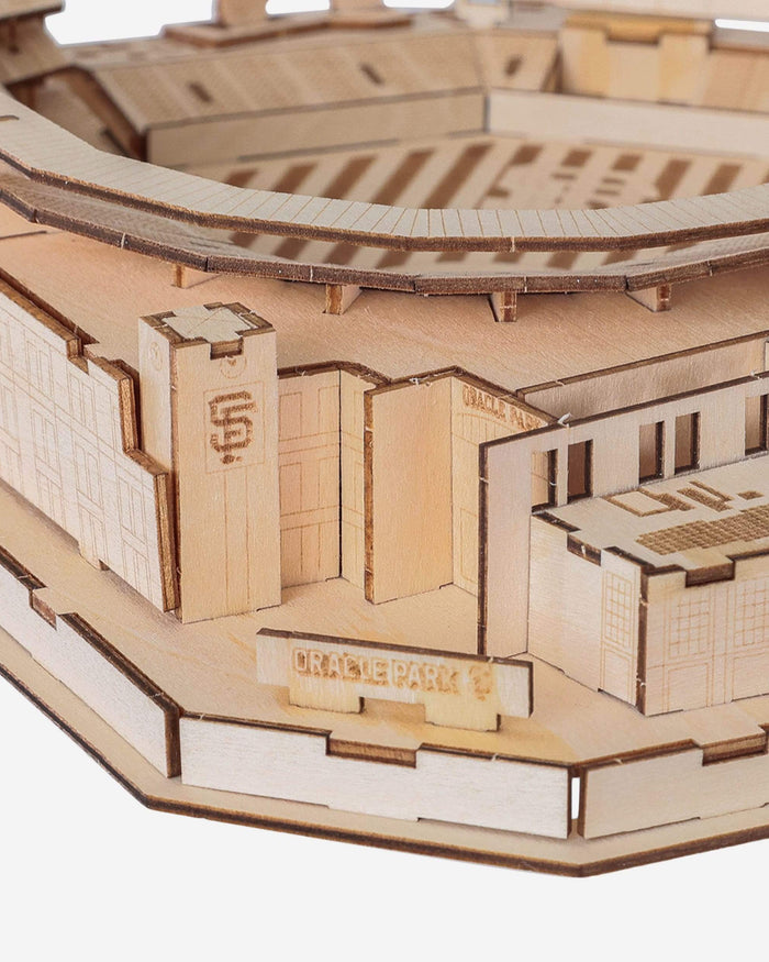 San Francisco Giants Oracle Park Wood PZLZ Stadium FOCO - FOCO.com
