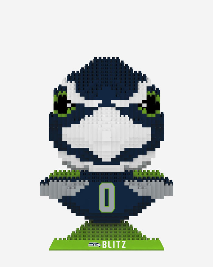 Blitz Seattle Seahawks BRXLZ Mascot Bust FOCO - FOCO.com
