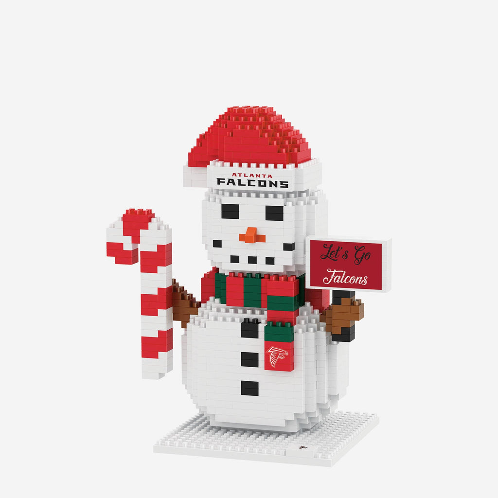 Atlanta Falcons BRXLZ Snowman FOCO - FOCO.com