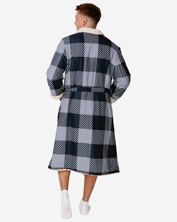 Las Vegas Raiders Lounge Life Reversible Robe FOCO - FOCO.com